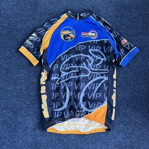 Verge Sport Cycling Jersey Mens Small Multicolor MS150 City To Shore VIP 2006